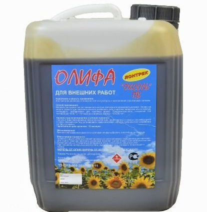 Олифа оксоль 3л Лонтрек
