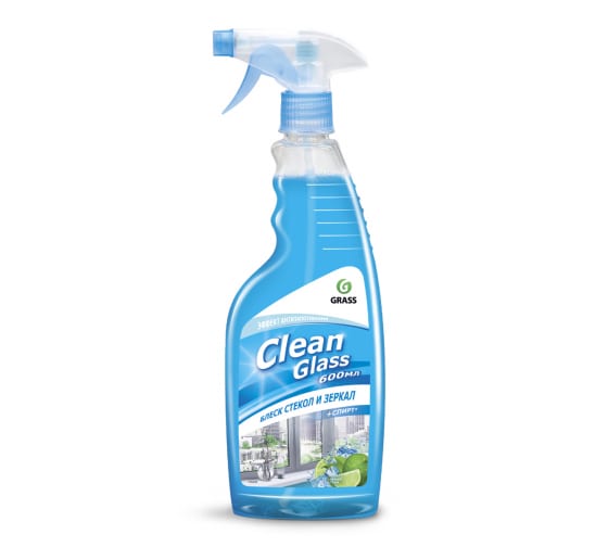 Очиститель для стекол и зеркал 600мл Clean Glass В АССОРТИМЕНТЕ (1уп-12шт) 125241/125247
