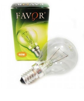Л/Н  Е14 60W P45 шар (1уп-10/100) Калашниково СПб Favor 427114
