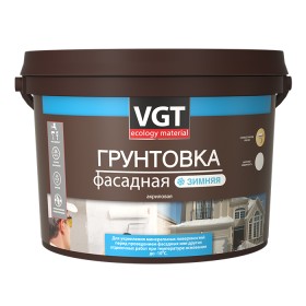 Грунтовка фасадная зимняя ВДАК-0301 10кг ВГТ 19465