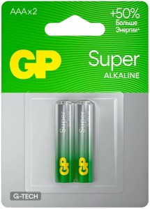 Эл.питания LR 03 ААА Alkaline Super GP G-Tech BL2 902771