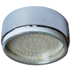 Светильник накладной потолочный GX70 G16 42х120 хром FC70FFECB ECOLA