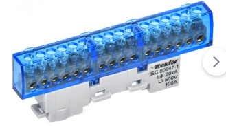 Шина N ноль изолир на унив держ TEKFOR 6х9-16-С IEK TF-NN10-16-KL-K07 IEK