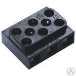 Колодка клеммная 3х3 СОВ-2,5-006-03 190202