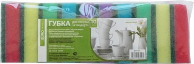 Губка для посуды стандарт (1уп-10шт) 3675/13186