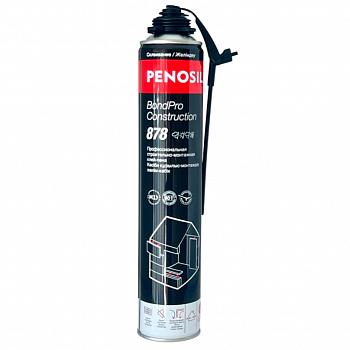 Клей-пена Penosil BondPro Construction 878 всесезонаая 750мл (1уп-12шт) 
