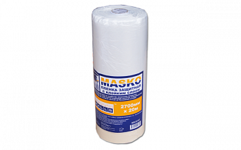 Пленка защитная с клейкой лентой 2,7х20м MASKO SDC015T