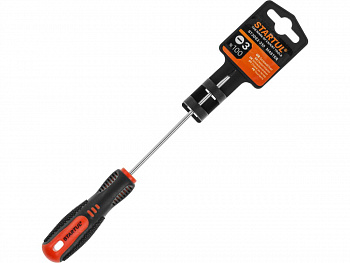 Отвертка SL 3х100мм шлица двухкомп. рукоятка Anti-Slip STARTUL MASTER ST3092-310