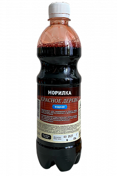 Морилка водная Красное дерево 0,5л Анлес (1уп-20шт)