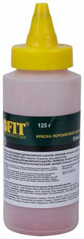 Краска для разметочных шнуров красная 125г FIT 04705