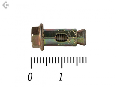 Болт анкерный с гайкой  6,5х18 (1уп-200шт)