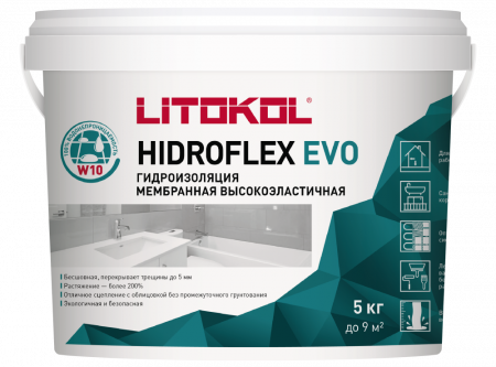 Мастика гидроизоляционная 5кг ГИДРОФЛЕКС LITOKOL