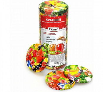Крышка-закрутка Твист цветная d66 (1уп-20шт)