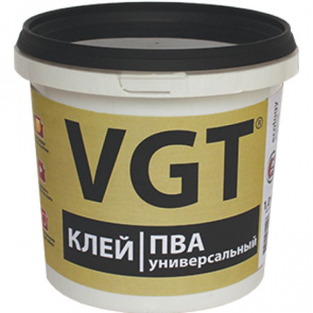 Клей ПВА универсальный 0,5кг ВГТ (1уп-6шт) 37300