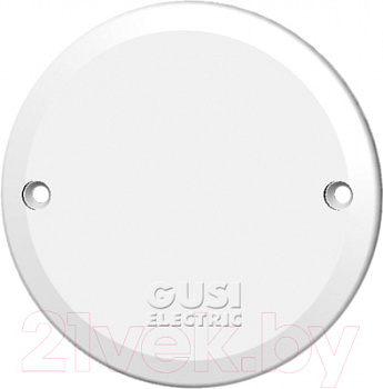 Крышка подрозетника d70 Gusi Electric белая С3А5 250195