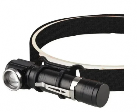 Фонарь Сибирский Следопыт-Big Tenzor налобный съемный 1LED аккум.220В  PF-PFL-HL35