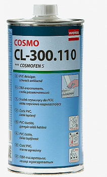 Очиститель для ПВХ 1л сильнорастворяющий Cosmofen 9005