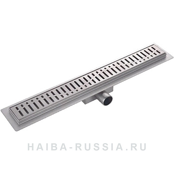 Трап линейный нерж. 500х70 д.вып.40 комб. гидрозатвор сатин Haiba НВ93500 830094