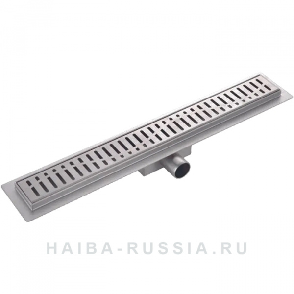 Трап линейный нерж. 500х70 д.вып.40 комб. гидрозатвор сатин Haiba НВ93500 830094