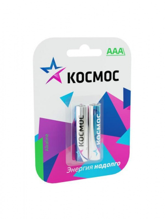Эл.питания LR 03 ААА алкалиновый Космос (1уп-2шт)