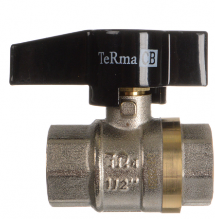 Кран шаровый 1/2 г/г бабочка TeRma CB 30212