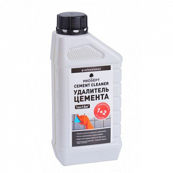 Удалитель цемента концентрат 1:2 1л PROSEPT CEMENT CLEANER