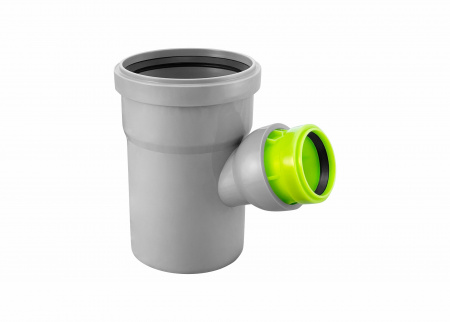 Тройник 110/50мм регулируемый угол 45-88 VALFEX 23110050