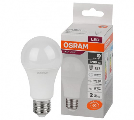 Лампа с/д Е27 15W 4000К 1200Лм груша 4058075579156 OSRAM