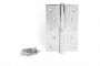 Петля накладная 120х80 хром левая В-Steel-CR-L Apecs