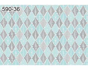 Клеенка столовая ткан.основа с ПВХ 1,25х25м 590/36 