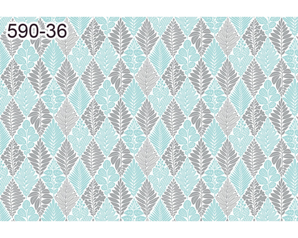 Клеенка столовая ткан.основа с ПВХ 1,25х25м 590/36 