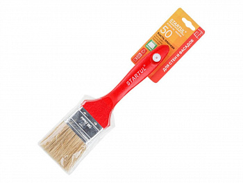 Кисть плоская №2 50мм дер.руч.натур.щет. (все типы ЛКМ) (1уп-12шт) STARTUL MASTER ST0102-50