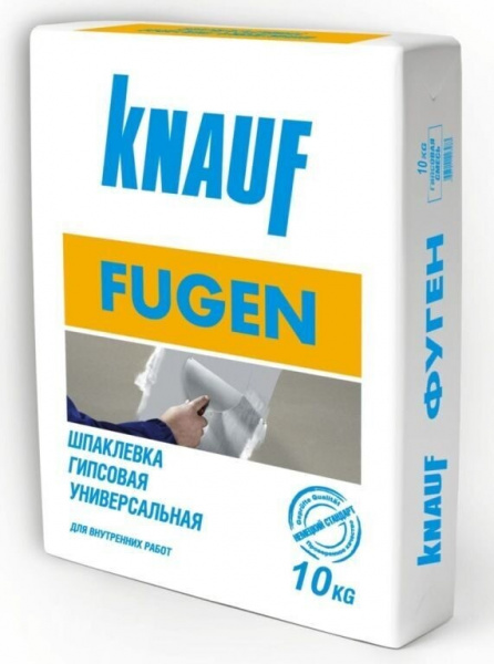 Шпаклевка гипсовая универсальная 10кг Knauf Фугенфюллер 