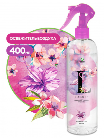 Освежитель воздуха 400мл жидкий Liberty (1уп-12шт) 125117