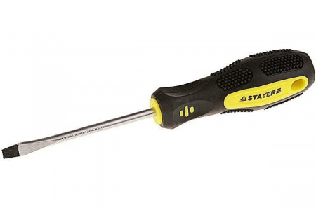 Отвертка 5х150мм шлицевая пластиковая ручка Standart, CS, SL 2560515