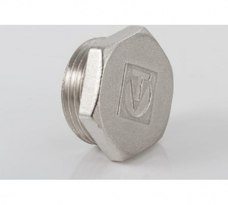 Заглушка 3/4 наруж.никель VALTEC 583