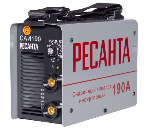 Аппарат сварочный инверторный Ресанта САИ 190 65/2