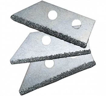 Лезвие сменное 2+2+2мм на скребок для расшивки швов DECOR 113-004