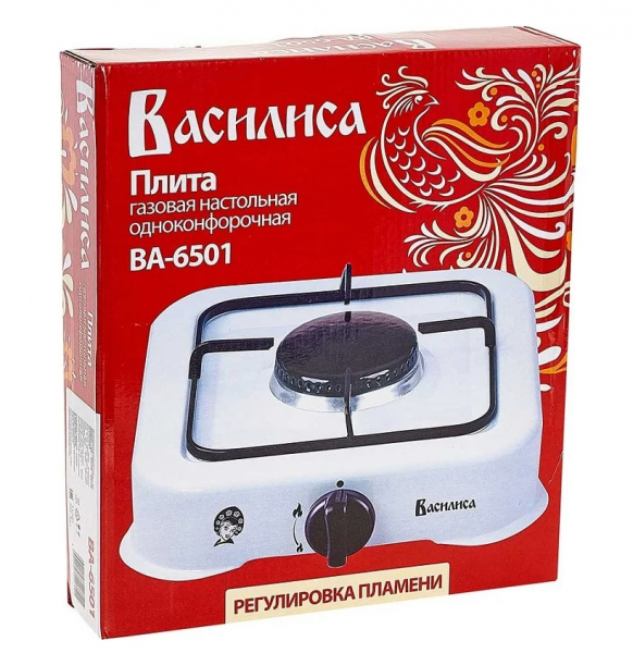 Плитка газовая 1 комф ГП1-540  ВА-6501 ВАСИЛИСА