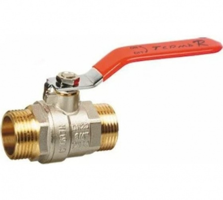 Кран шаровый 1/2 ш/ш ручка Terma-RED 31006