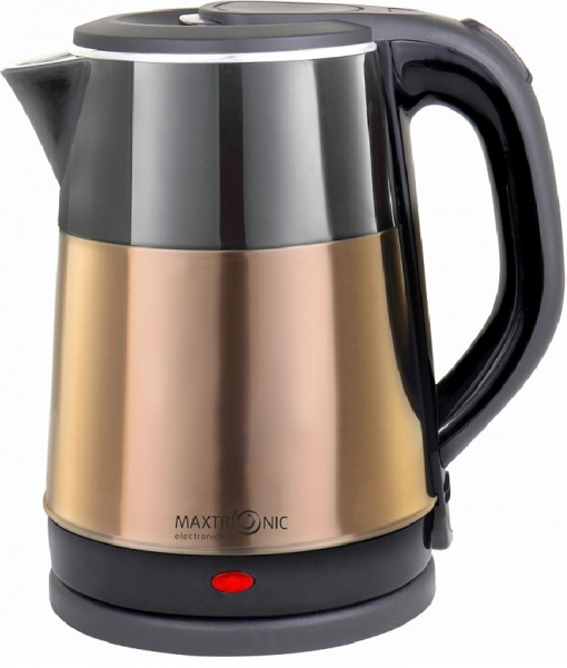 Чайник нерж. 1800Вт 2,2л корич.золот. MAXTRONIC MAX-607
