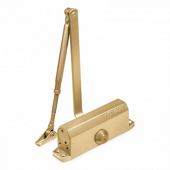 Доводчик дверной DC-120-1 золото NOTEDO от 100 до140кг -38/+60 °С