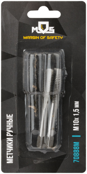 Метчик М10х1,5 (1уп-2шт) MOS 70888М