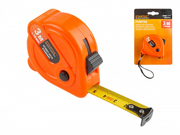 Рулетка  3м 16мм бытовая STARTUL STANDART ST3007-0316
