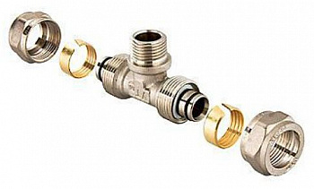 Тройник 20х3/4х20 ц/ш/ц VALTEC