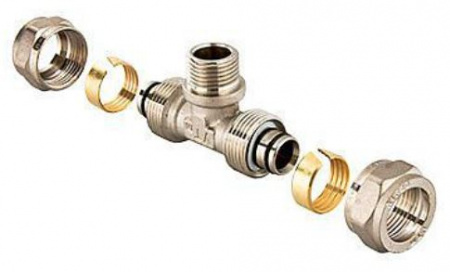 Тройник 20х3/4х20 ц/ш/ц VALTEC