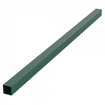 Столб заборный 3,0м 50*50*1,5мм зеленый RAL6005 