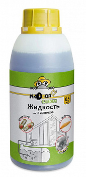 Средство жидкость концетрат для септиков 0,5л Nadzor Garden/15 BIOWC1