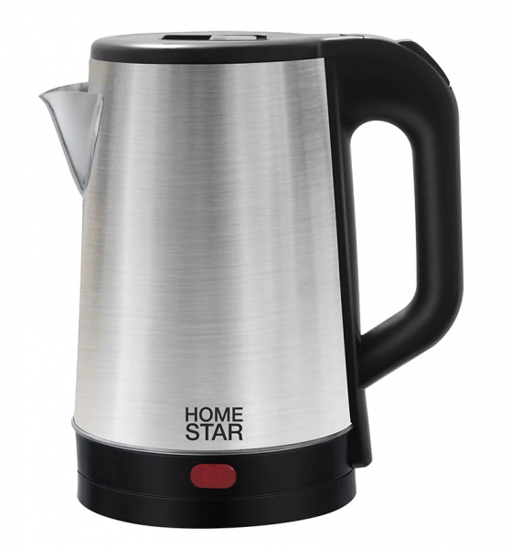 Чайник нерж 1500В 1,8 л серый HOMESTAR HS-1041