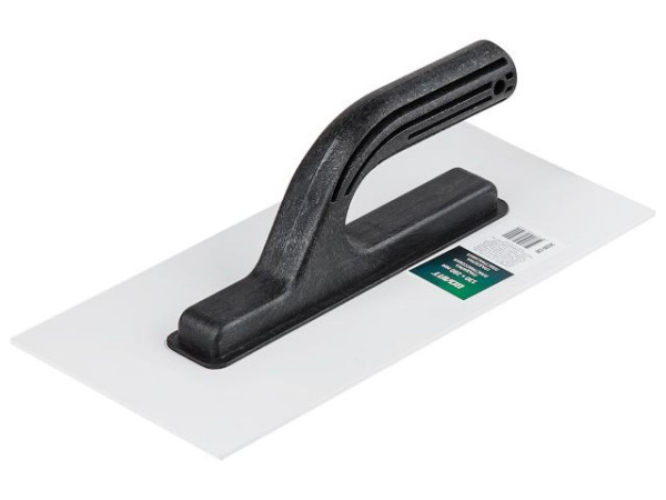 Гладилка сталь 280x130 зеркальная полировка, пластм.ручка ВОЛАТ 26100-130